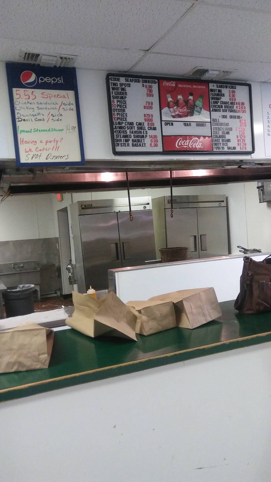 Eddies Chesapeake Bay Crabhouse & More | restaurant | 2592 Campostella Rd, Chesapeake, VA 23324, USA | 7575437009 OR +1 757-543-7009