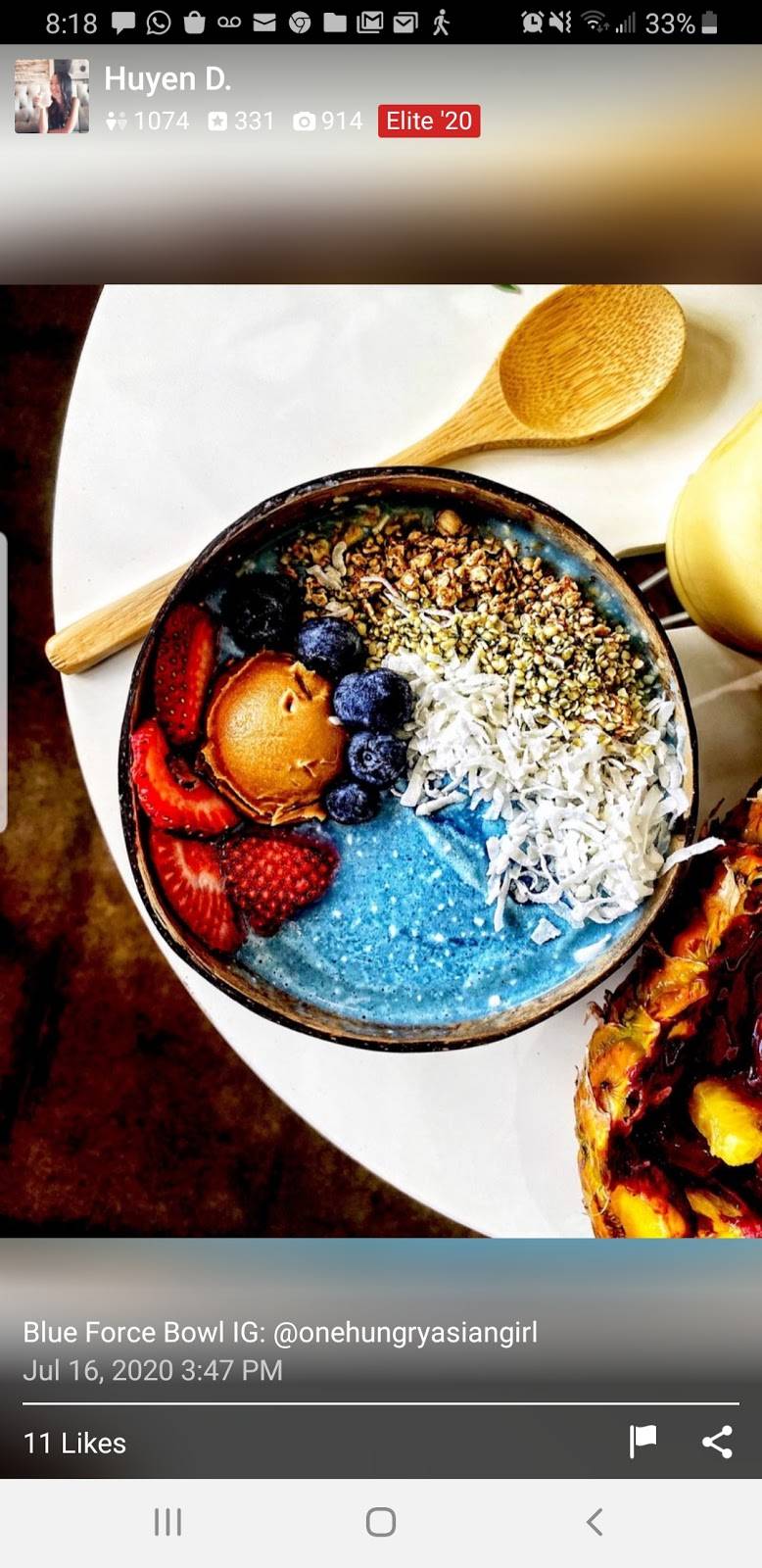 Smoothie Strong | restaurant | 1525 W 18th St Ste 18 18, Houston, TX 77008, USA | 8328491326 OR +1 832-849-1326