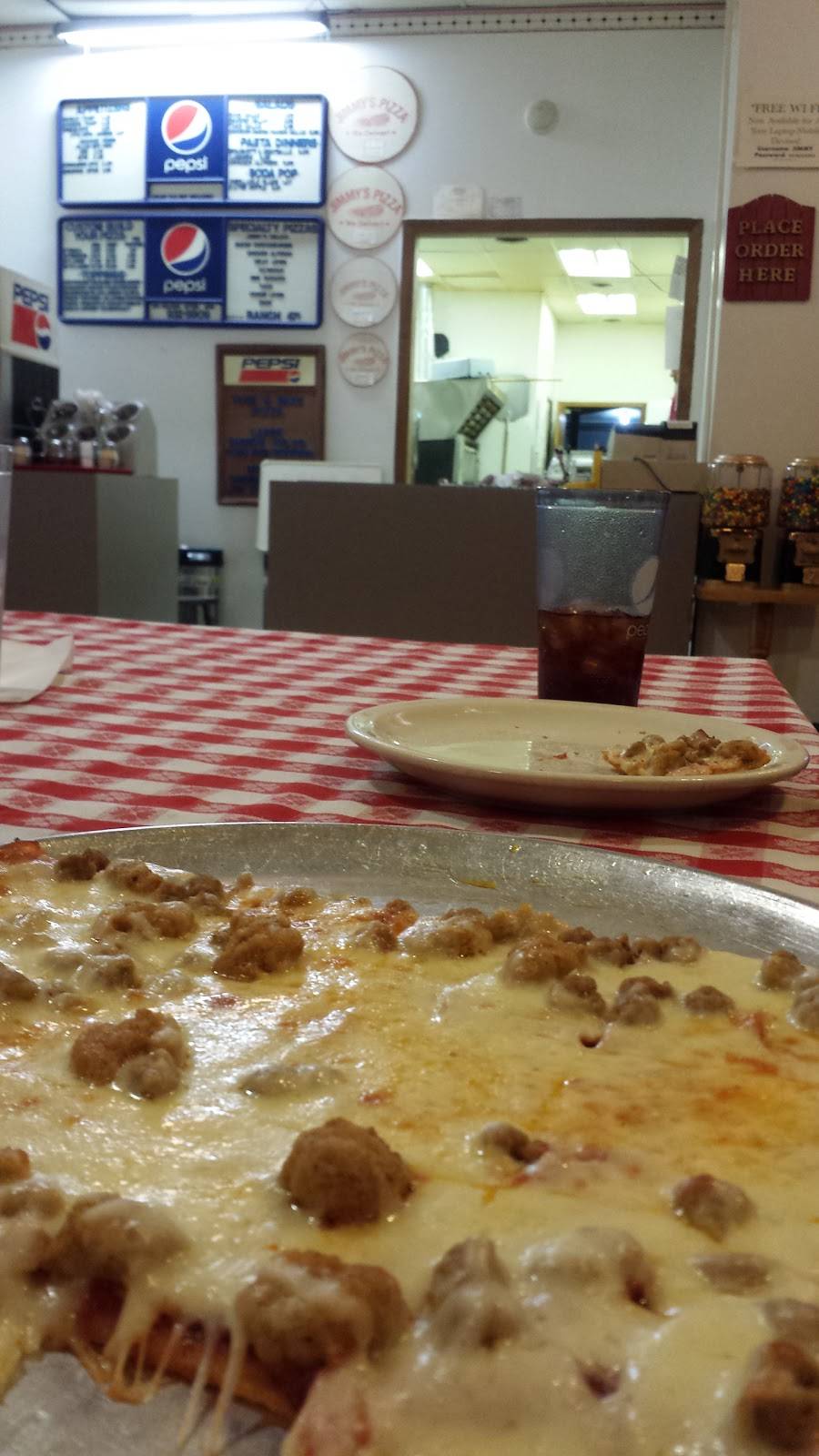 Jimmys Pizza | restaurant | 1209 Whitewater Ave, St Charles, MN 55972, USA | 5079325909 OR +1 507-932-5909