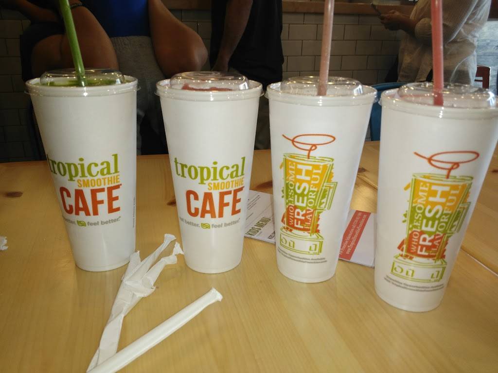 Tropical Smoothie Cafe | restaurant | 12850 W 87th St, Lenexa, KS 66215, USA | 9139675998 OR +1 913-967-5998