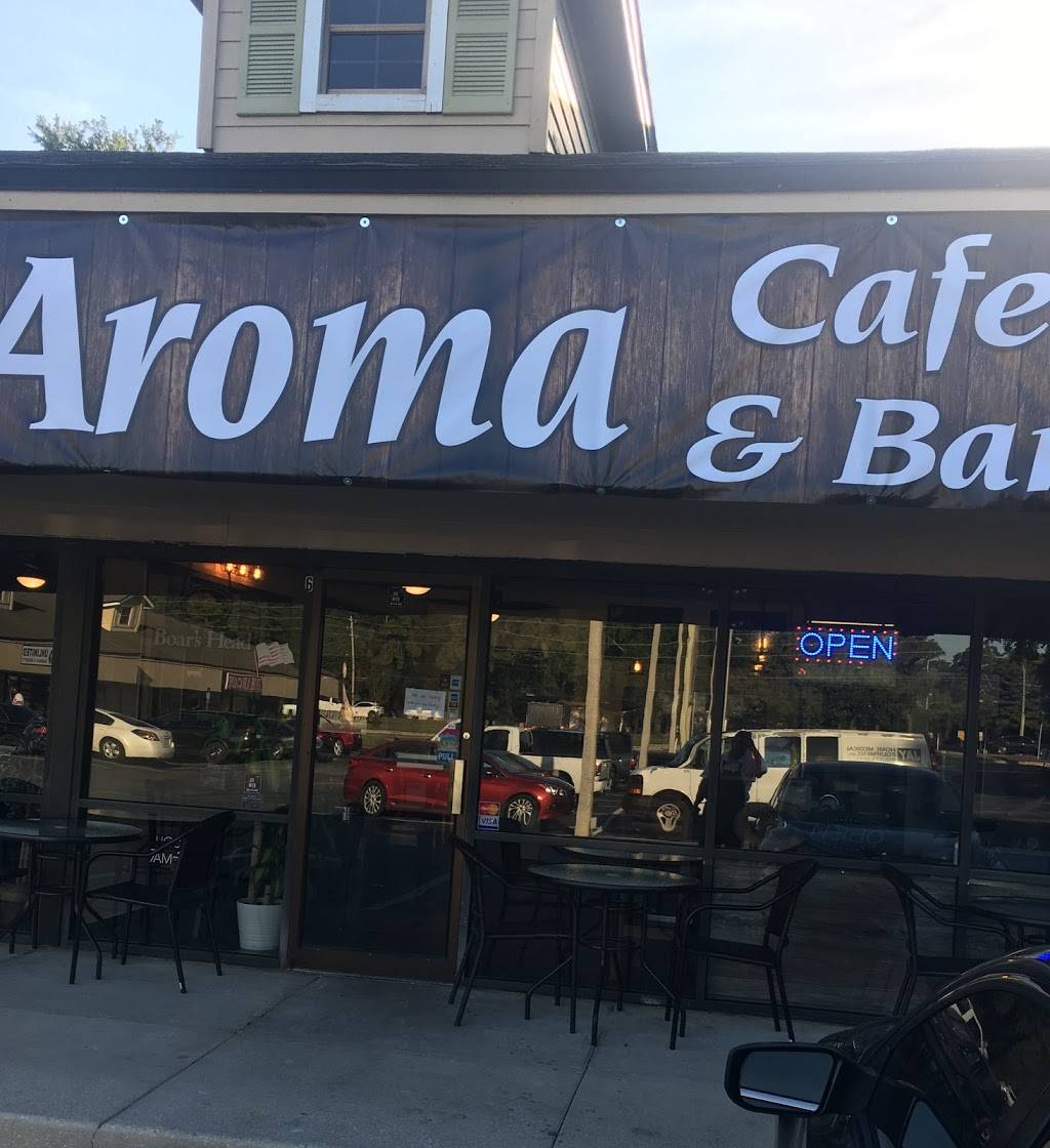 Aroma Cafe & Bar | restaurant | 1706 Southside Blvd, Jacksonville, FL 32216, USA | 9047243997 OR +1 904-724-3997