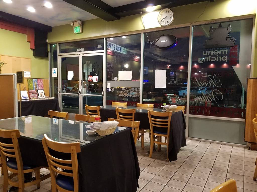 Happy Sushi | restaurant | 8973 Mira Mesa Blvd, San Diego, CA 92126, USA | 8585363178 OR +1 858-536-3178