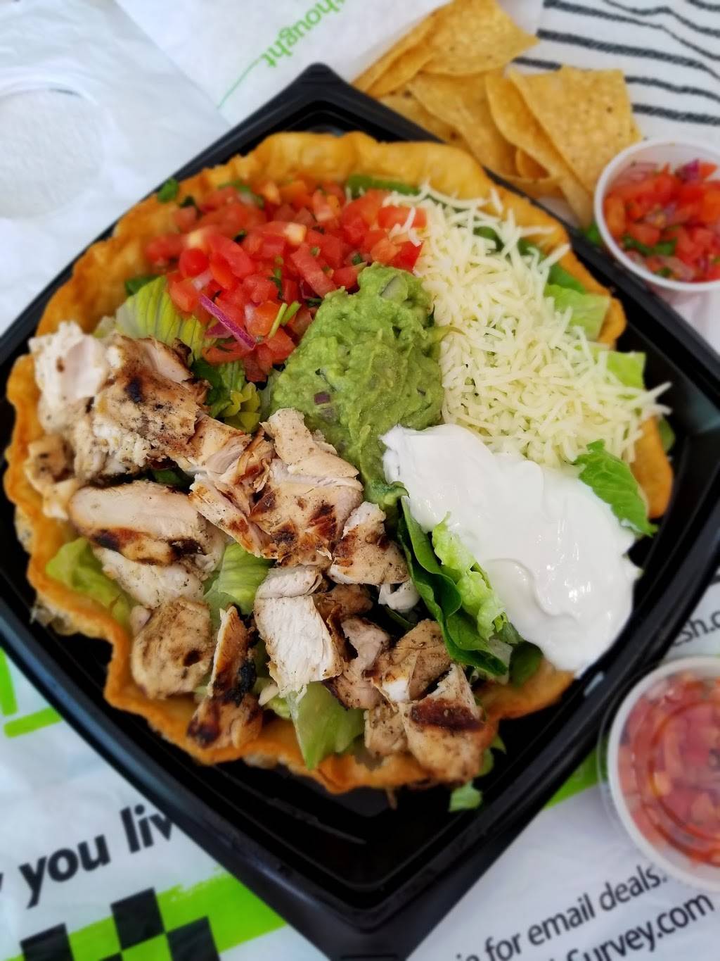 Baja Fresh | restaurant | 16010 SE Mill Plain Blvd, Vancouver, WA 98684, USA | 3608232252 OR +1 360-823-2252