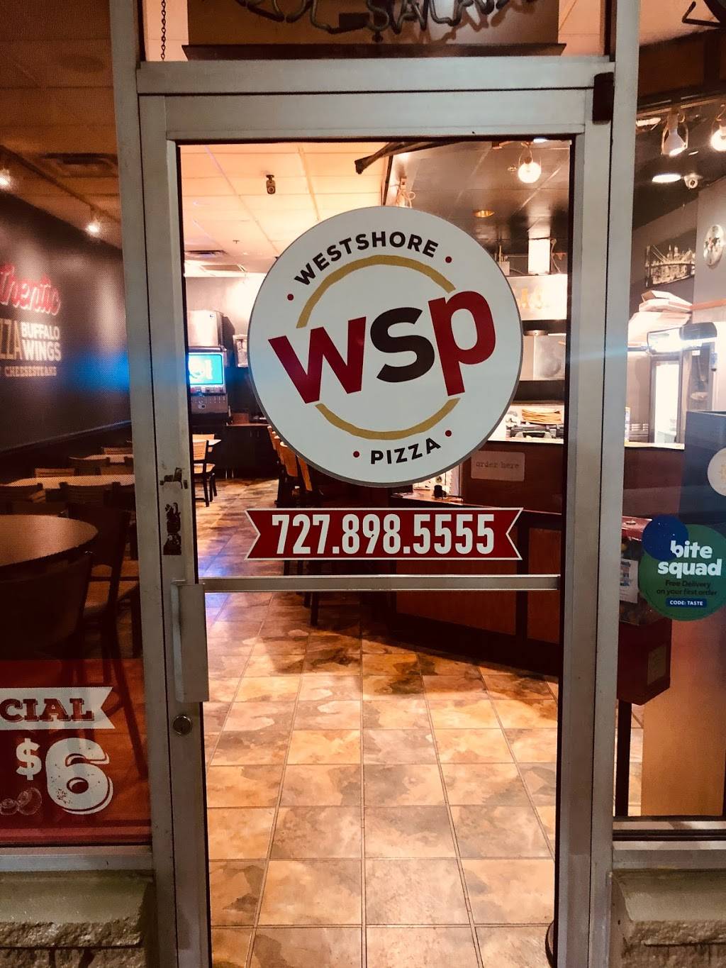Westshore Pizza | restaurant | 212 37th Ave N, St. Petersburg, FL 33704, USA | 7278985555 OR +1 727-898-5555