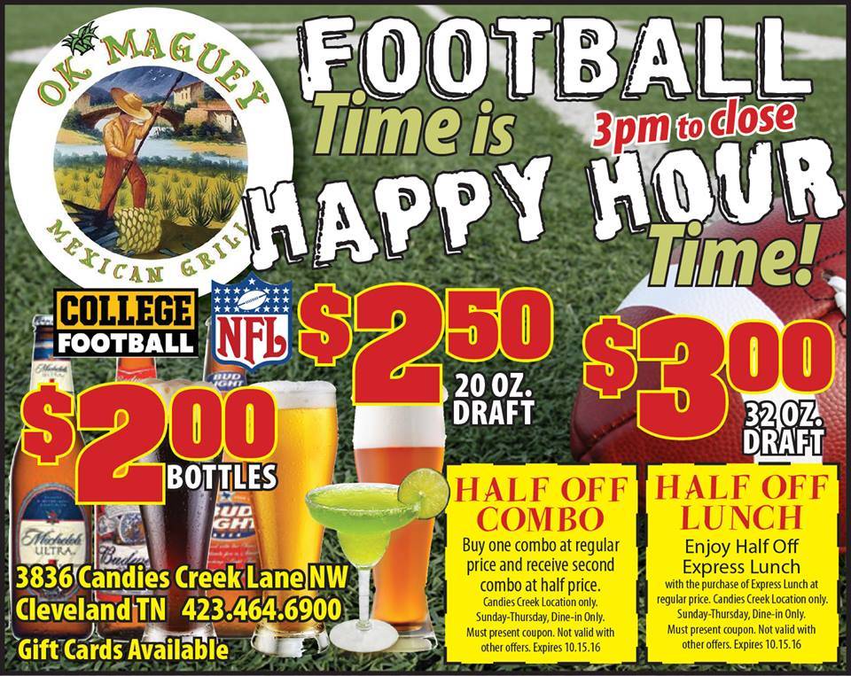 Ok Maguey Mexican Grill #2 | restaurant | 3836 Candies Creek Ridge Rd, Cleveland, TN 37312, USA | 4234646900 OR +1 423-464-6900