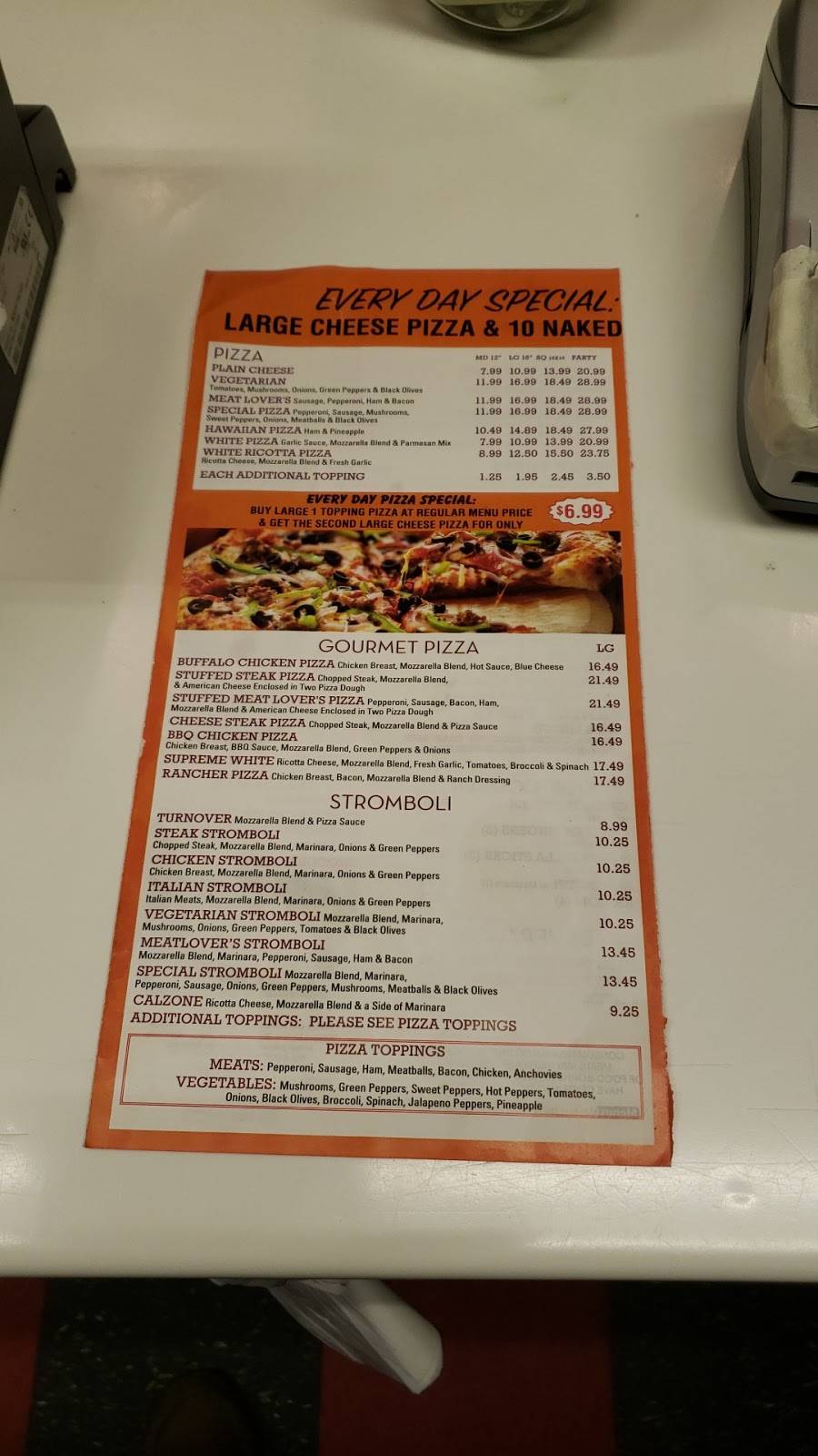 Pizza Empire | restaurant | 24700 Goldsboro Rd, Henderson, MD 21640, USA | 4104828822 OR +1 410-482-8822