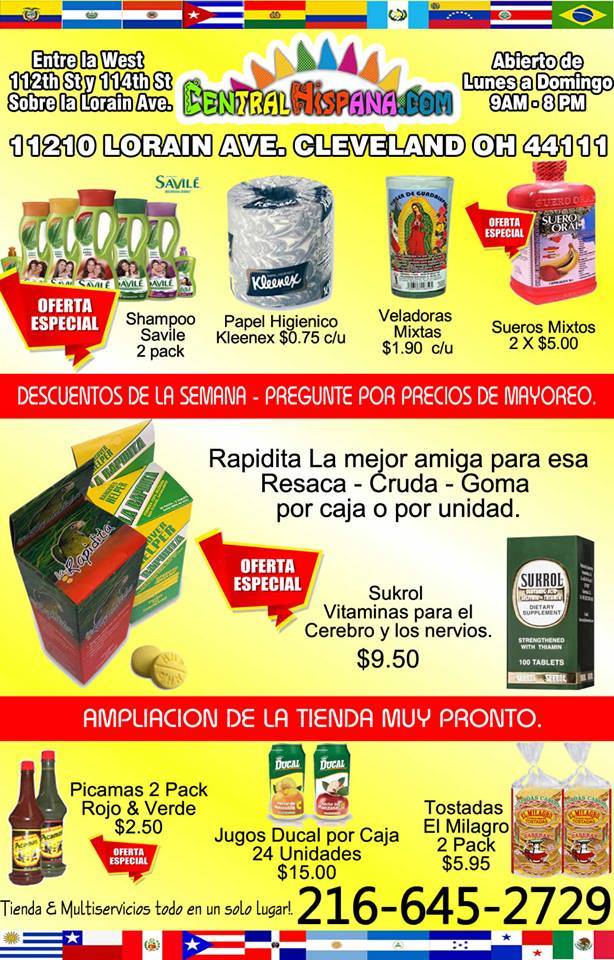 Tienda Salvadorena en Cleveland OH | restaurant | 11214 Lorain Ave, Cleveland, OH 44111, USA | 2166303916 OR +1 216-630-3916