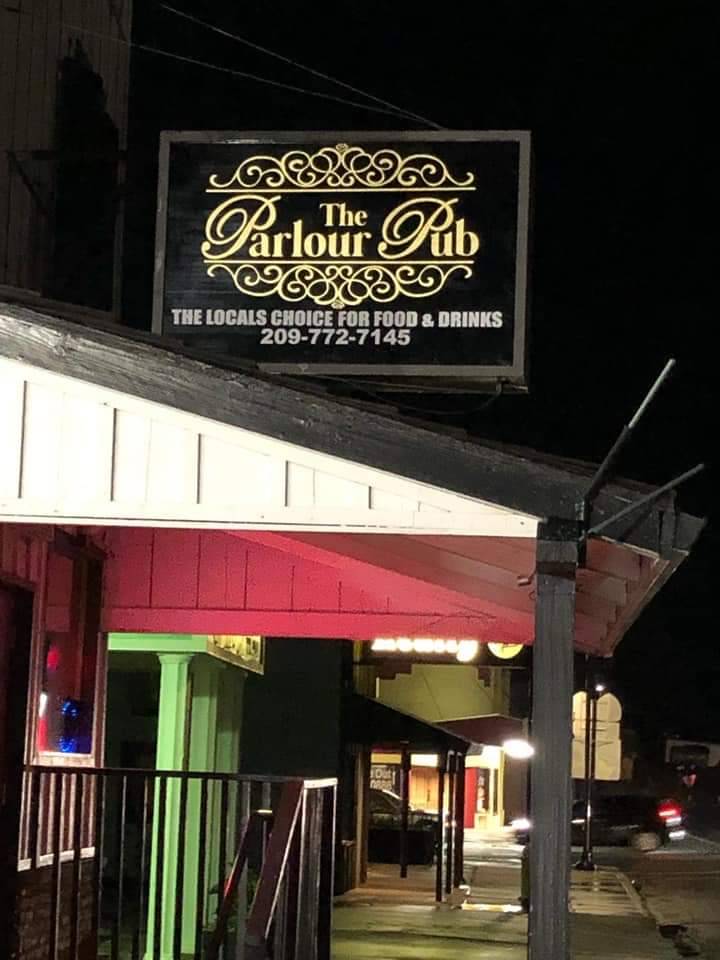 The Parlour Pub | restaurant | 28 California St, Valley Springs, CA 95252, USA | 2097727145 OR +1 209-772-7145