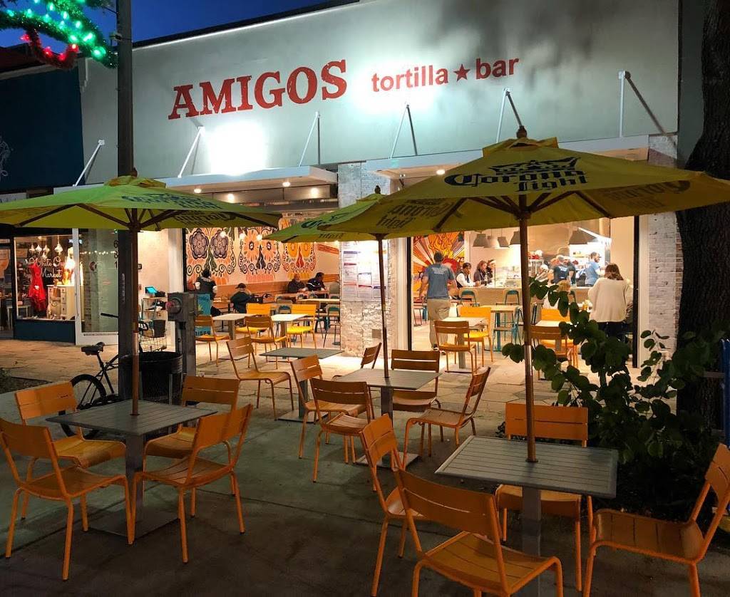 Amigos Tortilla Bar | restaurant | 681 Central Ave, St. Petersburg, FL 33701, USA | 7272588529 OR +1 727-258-8529