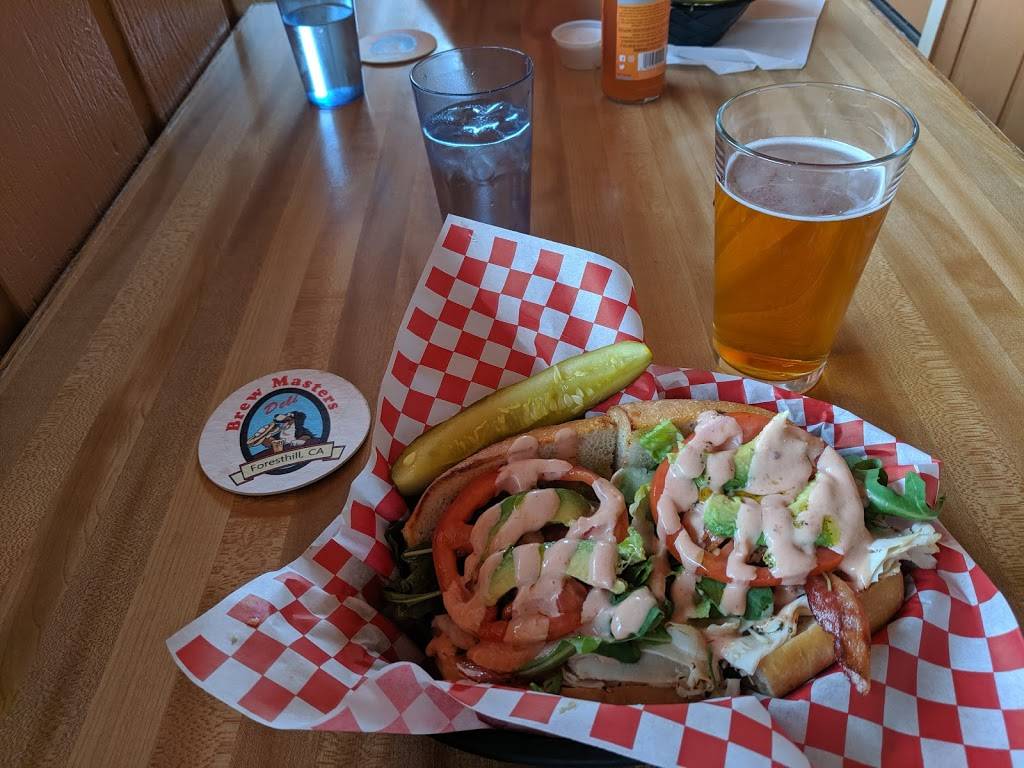 Brew Masters Deli | restaurant | 24340 Main St, Foresthill, CA 95631, USA | 5303678277 OR +1 530-367-8277