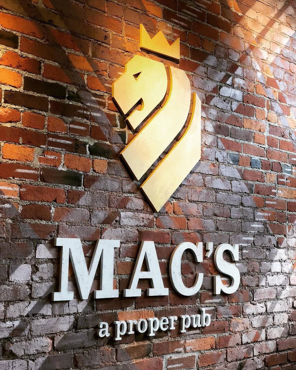 Macs Proper Pub | cafe | 693 N High St, Columbus, OH 43215, USA | 6142216227 OR +1 614-221-6227