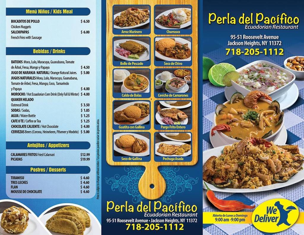 Perla Del Pacifico | restaurant | 9551 Roosevelt Ave, Queens, NY 11373, USA | 7182051112 OR +1 718-205-1112
