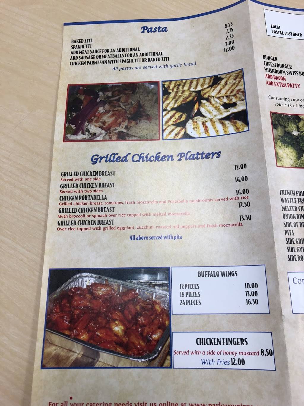 Parkway Rotisserie & Pizza | restaurant | 658 Motor Pkwy # 2, Hauppauge, NY 11788, USA | 6312342929 OR +1 631-234-2929