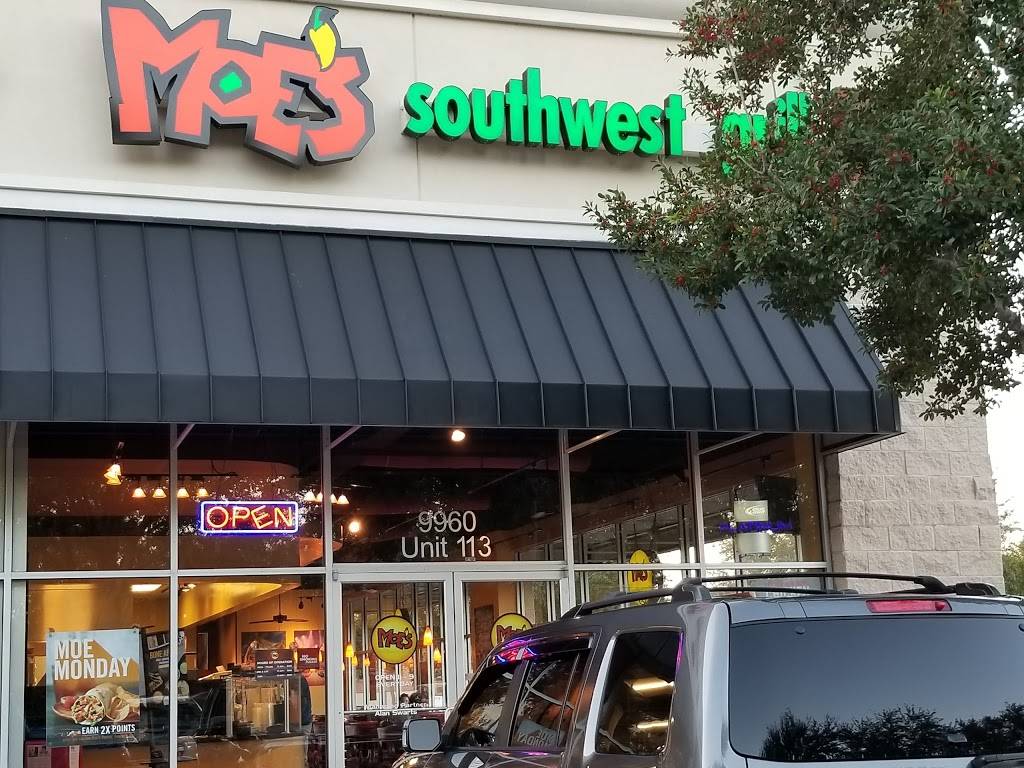 Moes Southwest Grill | restaurant | 9960 Southside Blvd, Jacksonville, FL 32256, USA | 9045199099 OR +1 904-519-9099