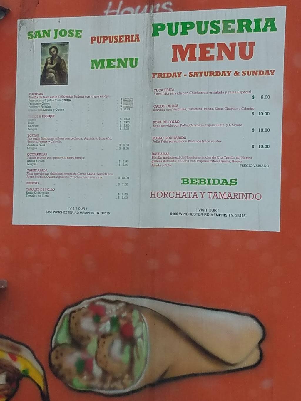 San Jose Tienda Mexicana | restaurant | 6466 Winchester Rd, Memphis, TN 38115, USA | 9017955302 OR +1 901-795-5302