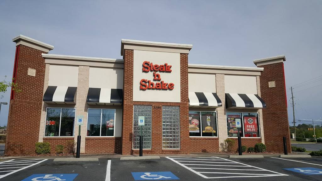 Steak n Shake | restaurant | 3396 Cobb Pkwy NW, Acworth, GA 30101, USA | 7705296661 OR +1 770-529-6661