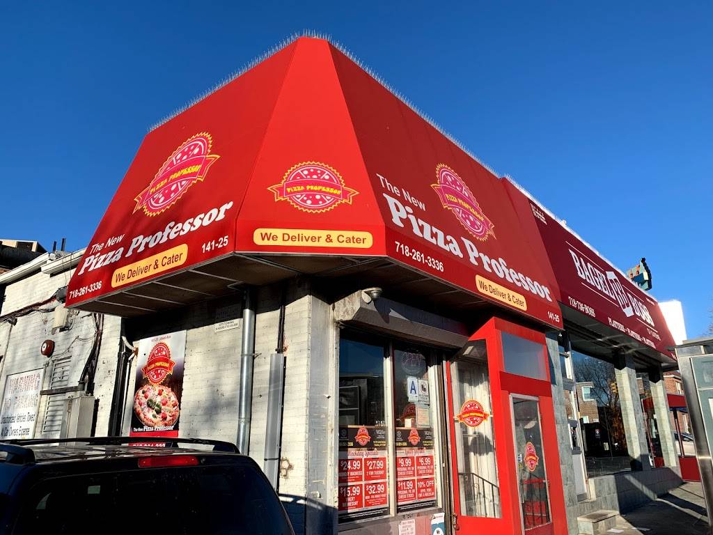 The New Pizza Professor | restaurant | 1617, 14125 Jewel Ave, Flushing, NY 11367, USA | 7182613336 OR +1 718-261-3336