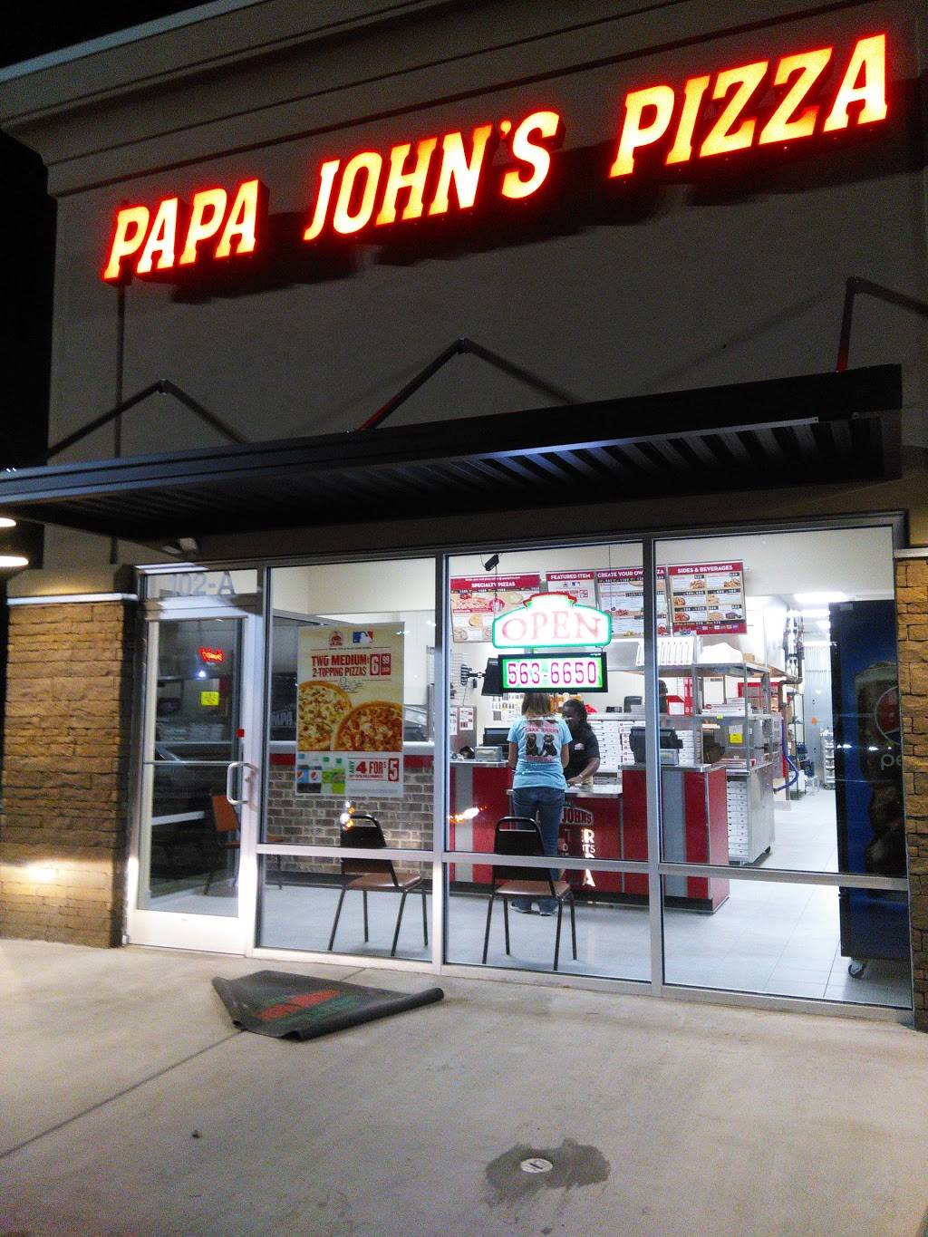 Papa Johns Pizza | restaurant | 102 River Oaks Dr, Tarboro, NC 27886, USA | 2525636650 OR +1 252-563-6650