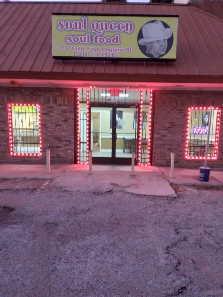 Soul Queen Soul Food Restaurant | restaurant | 2737 Elsie Faye Heggins St Suite 100, Dallas, TX 75215, USA | 2146124123 OR +1 214-612-4123