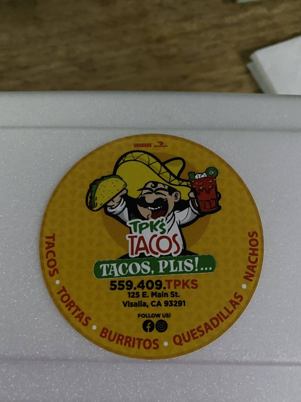 TPK’S Tacos | restaurant | 125 E Main St, Visalia, CA 93291, USA | 5594098757 OR +1 559-409-8757