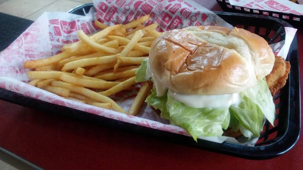 Jack in the Box | restaurant | 1619 Bandera Rd, San Antonio, TX 78228, USA | 2104339714 OR +1 210-433-9714