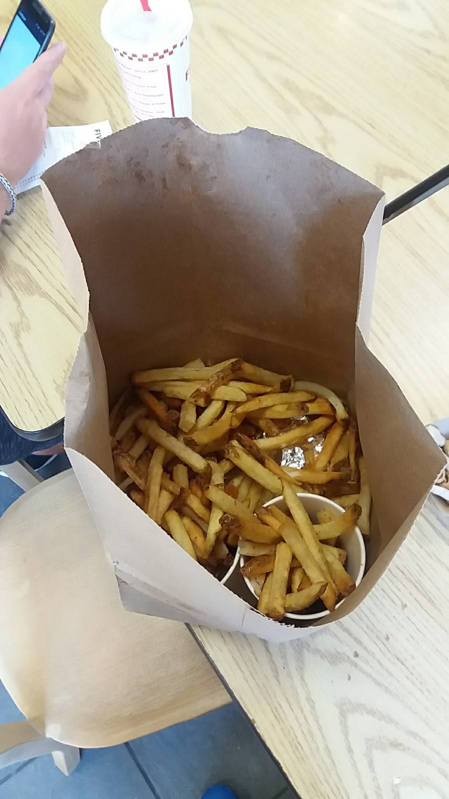 Five Guys | meal takeaway | 2702 E Fowler Ave, Tampa, FL 33612, USA | 8139774400 OR +1 813-977-4400