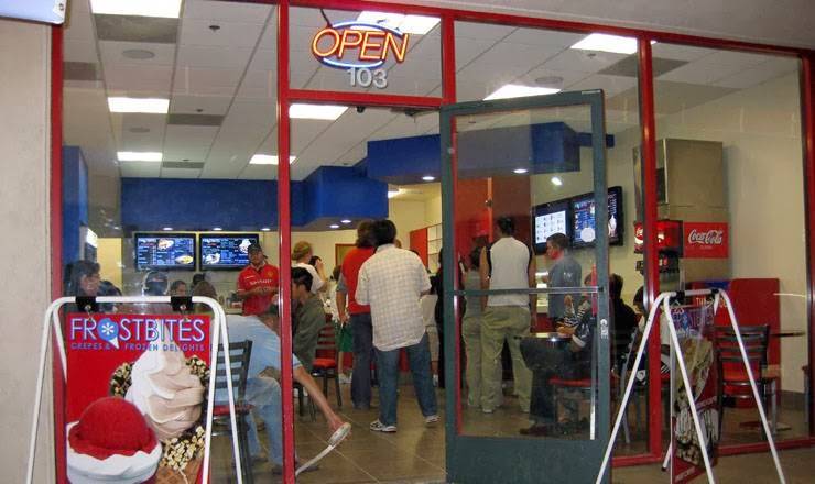 Frostbites Crepes & Frozen Delights | restaurant | 9111 Valley View St #103, Cypress, CA 90630, USA | 7144841577 OR +1 714-484-1577