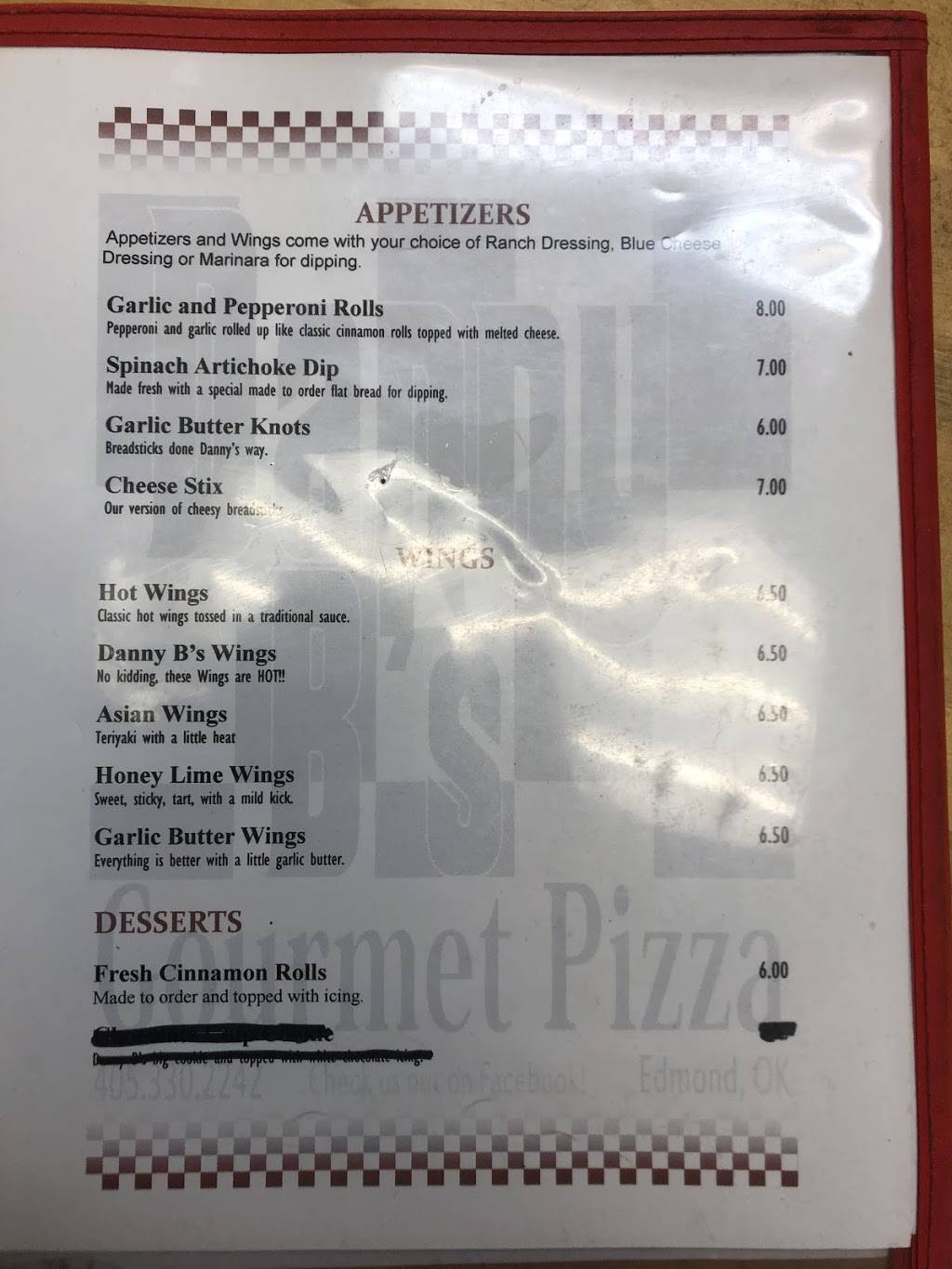 Danny Bs Gourmet Pizza | restaurant | 16401 N Rockwell Ave #200, Edmond, OK 73013, USA | 4053302242 OR +1 405-330-2242