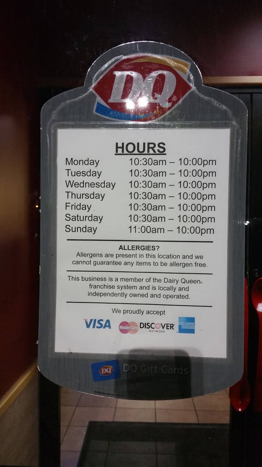 Dairy Queen | restaurant | 1939 Adams Ave, Huntington, WV 25704, USA | 3044291304 OR +1 304-429-1304