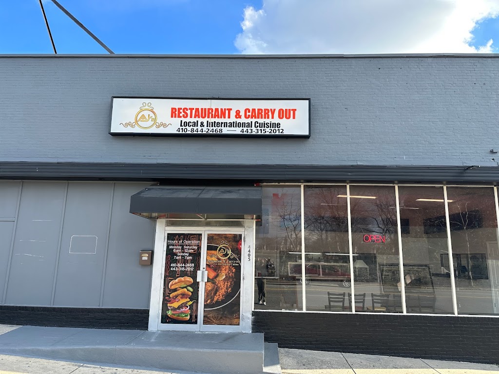 AJs Restaurant | restaurant | 4405 Belair Rd, Baltimore, MD 21206, USA | 4108441363 OR +1 410-844-1363