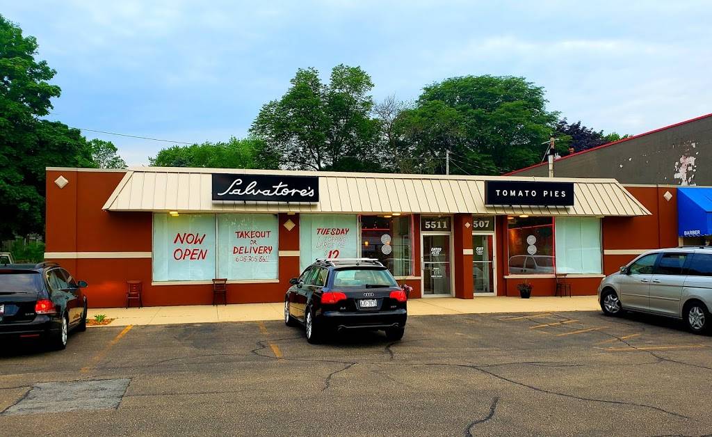 Salvatores Tomato Pies | restaurant | 5511 Monona Dr, Monona, WI 53716, USA | 6083058611 OR +1 608-305-8611