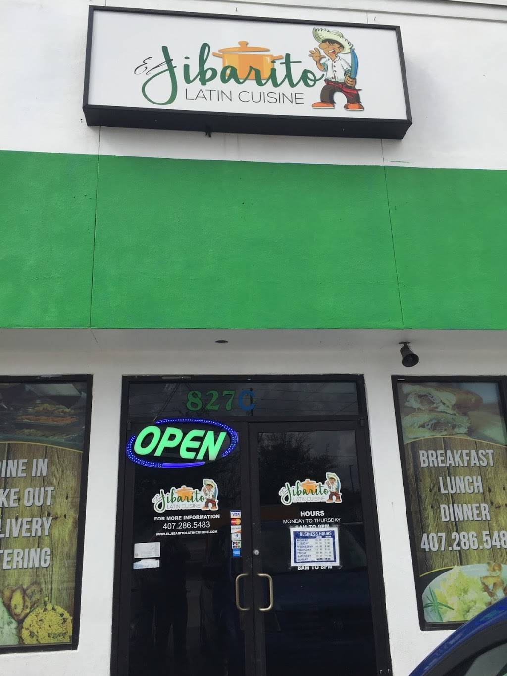 El Jibarito Latin Cuisine | restaurant | 827 W Lancaster Rd suite c, Orlando, FL 32809, USA | 4072865483 OR +1 407-286-5483