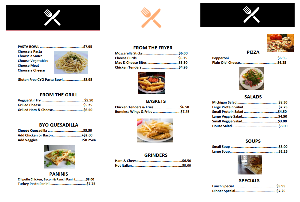 Iron Horse Cafe - NCMC | restaurant | 1515 Howard St, Petoskey, MI 49770, USA | 2314396391 OR +1 231-439-6391