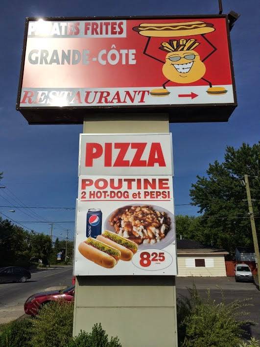 Restaurant Patates Frites Grande Côte | restaurant | 320 Chemin de la Grande-Côte, Saint-Eustache, QC J7P 1E4, Canada | 4506234436 OR +1 450-623-4436