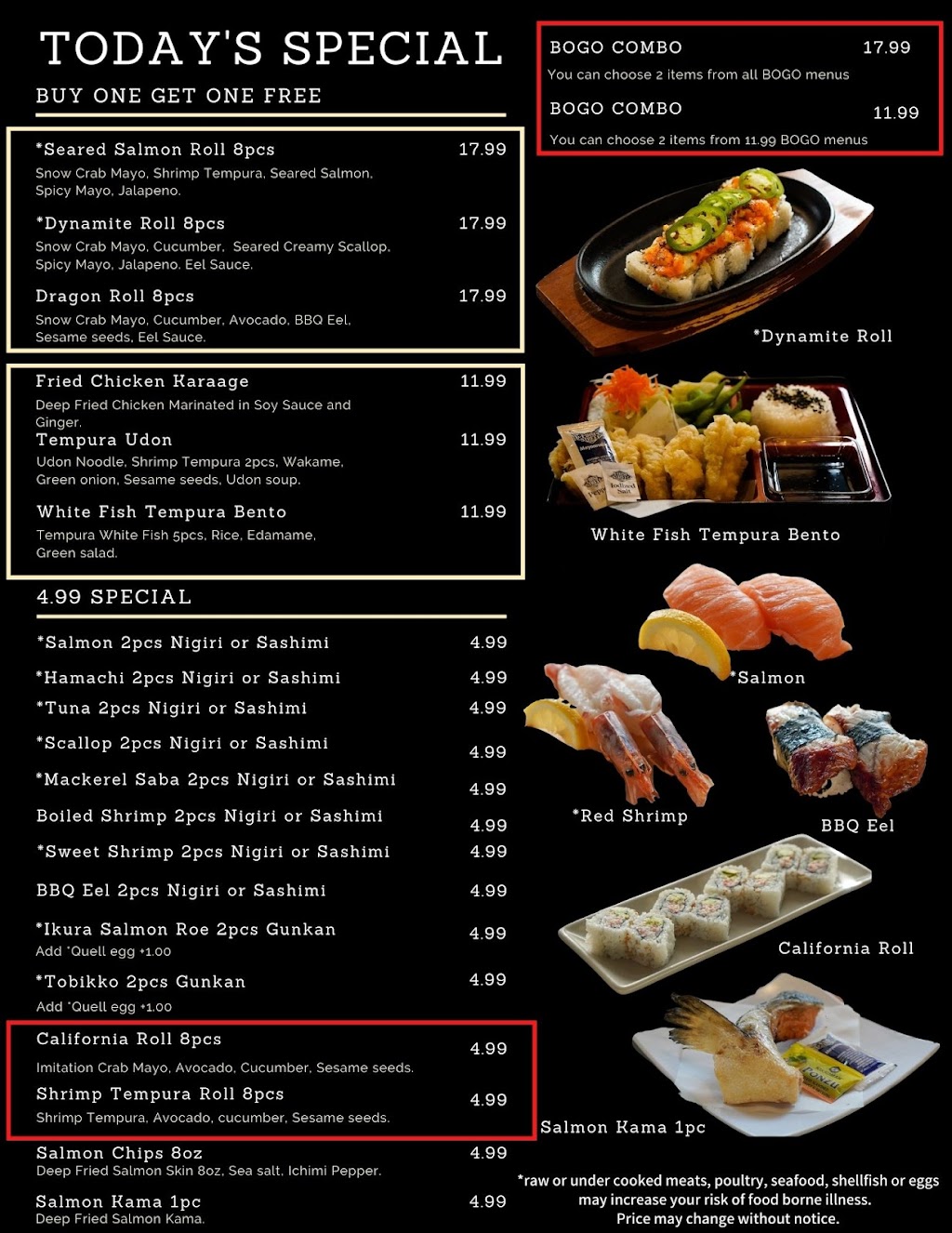 Ten Sushi | restaurant | 3928 Factoria Square Mall SE #B4, Bellevue, WA 98006, USA | 4257474413 OR +1 425-747-4413