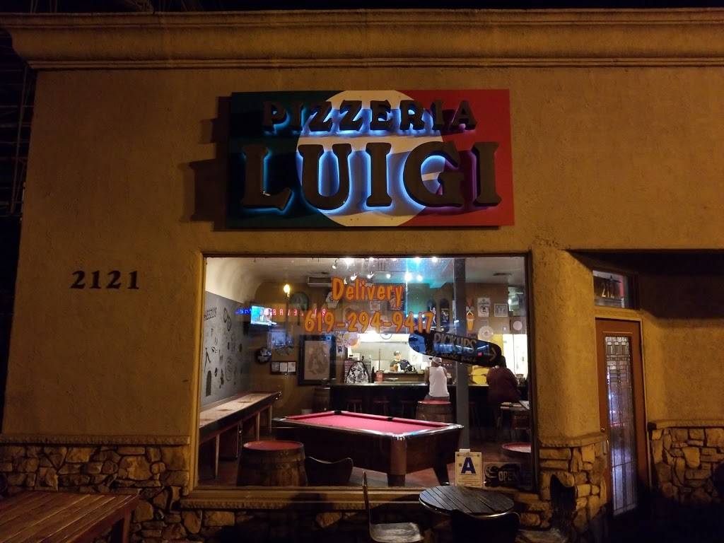 Pizzeria Luigi | restaurant | 2121 El Cajon Blvd, San Diego, CA 92104, USA | 6192949417 OR +1 619-294-9417