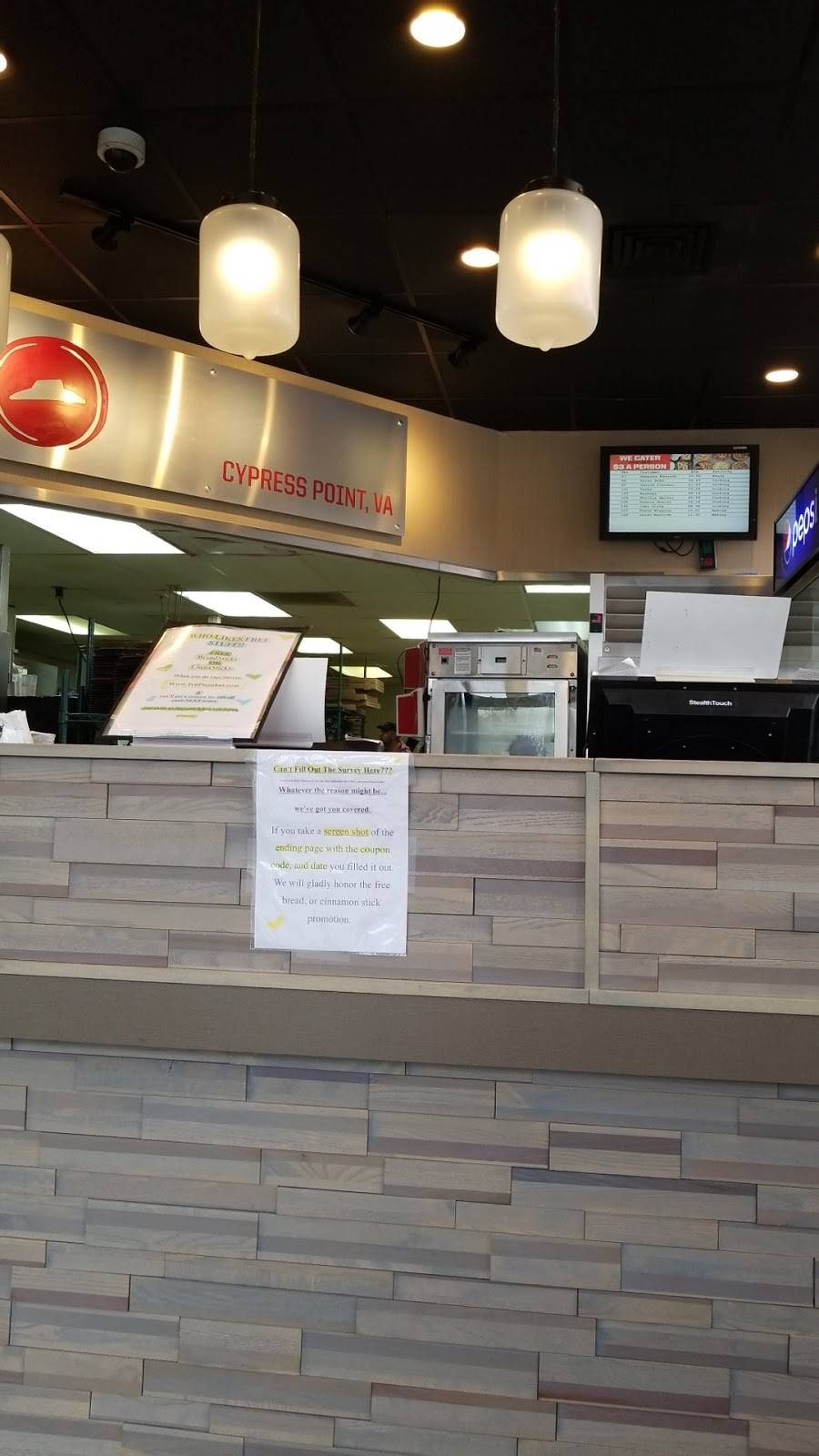 Pizza Hut | meal takeaway | 5390 Wesleyan Dr #11, Virginia Beach, VA 23455, USA | 7575189999 OR +1 757-518-9999