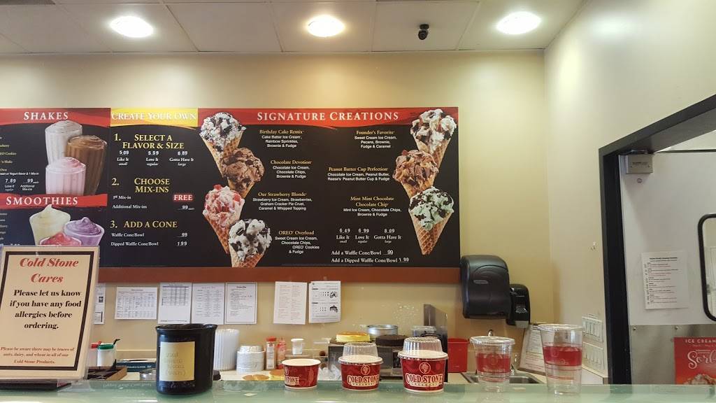 Cold Stone Creamery | bakery | 505 N Grand Ave Ste D, Walnut, CA 91789, USA | 9095951432 OR +1 909-595-1432
