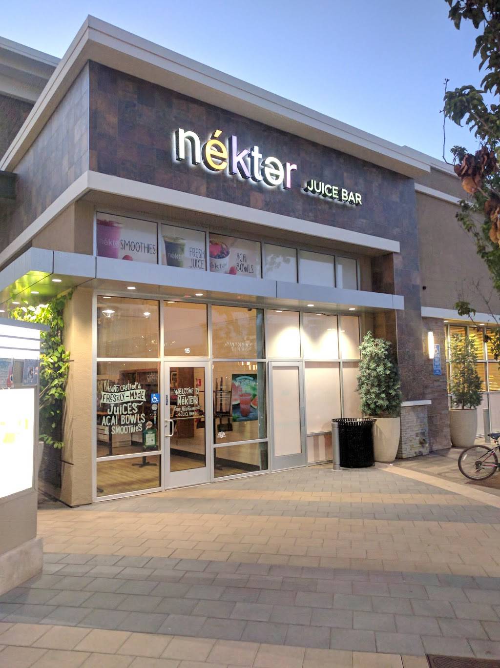 Nekter Juice Bar | cafe | 685 San Antonio Rd Suite 15, Mountain View, CA 94040, USA | 6503963555 OR +1 650-396-3555