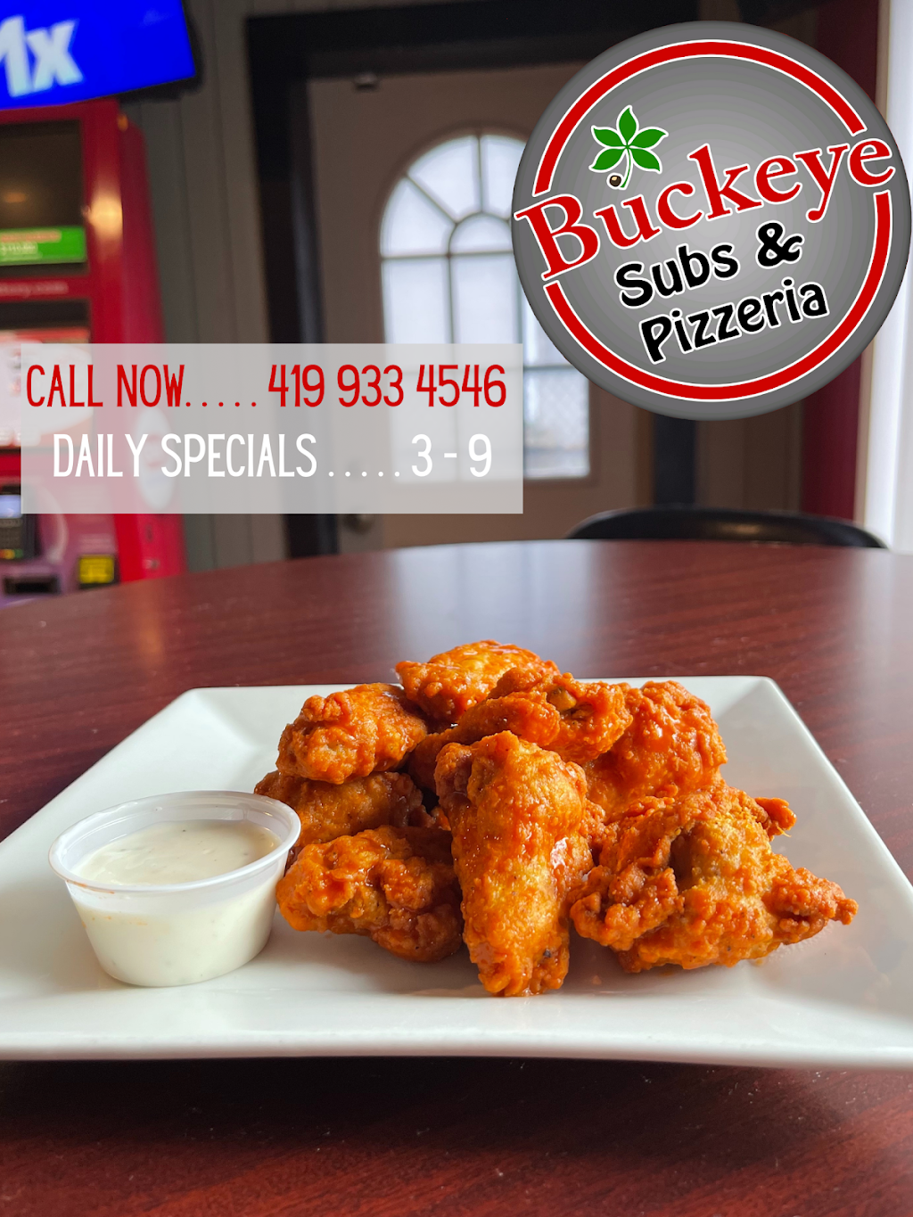 Buckeye Subs & pizzeria | restaurant | 413 Ash St, Willard, OH 44890, USA | 4199334546 OR +1 419-933-4546