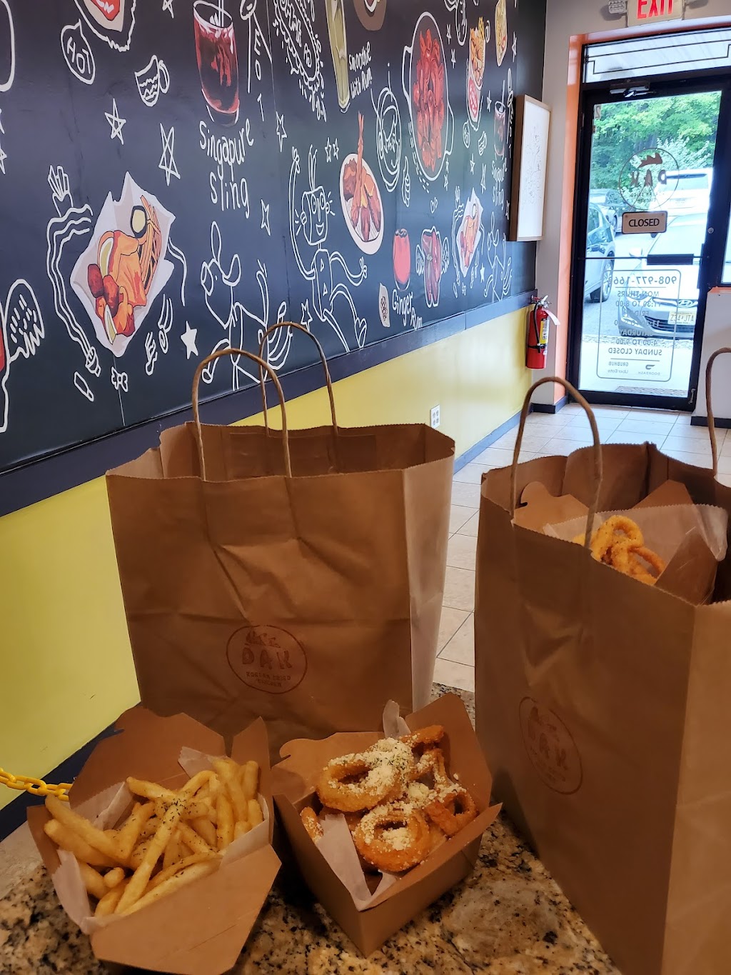 DAK Korean Fried Chicken | meal takeaway | 4 Community Pl, Warren, NJ 07059, USA | 9089771662 OR +1 908-977-1662