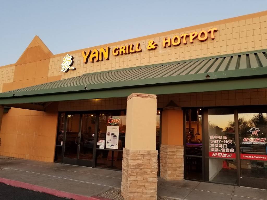 Yan Grill and Hot Pot | restaurant | 111 S Dobson Rd # 104, Mesa, AZ 85202, USA | 4806599484 OR +1 480-659-9484