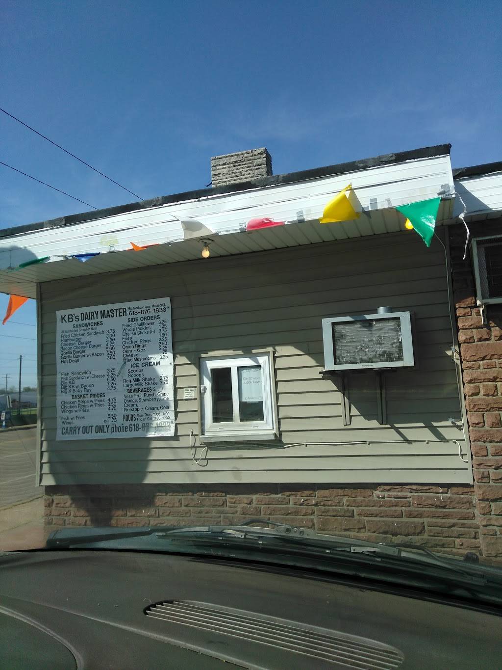 Dairy Master | restaurant | 516 Madison Ave, Madison, IL 62060, USA | 6188761833 OR +1 618-876-1833