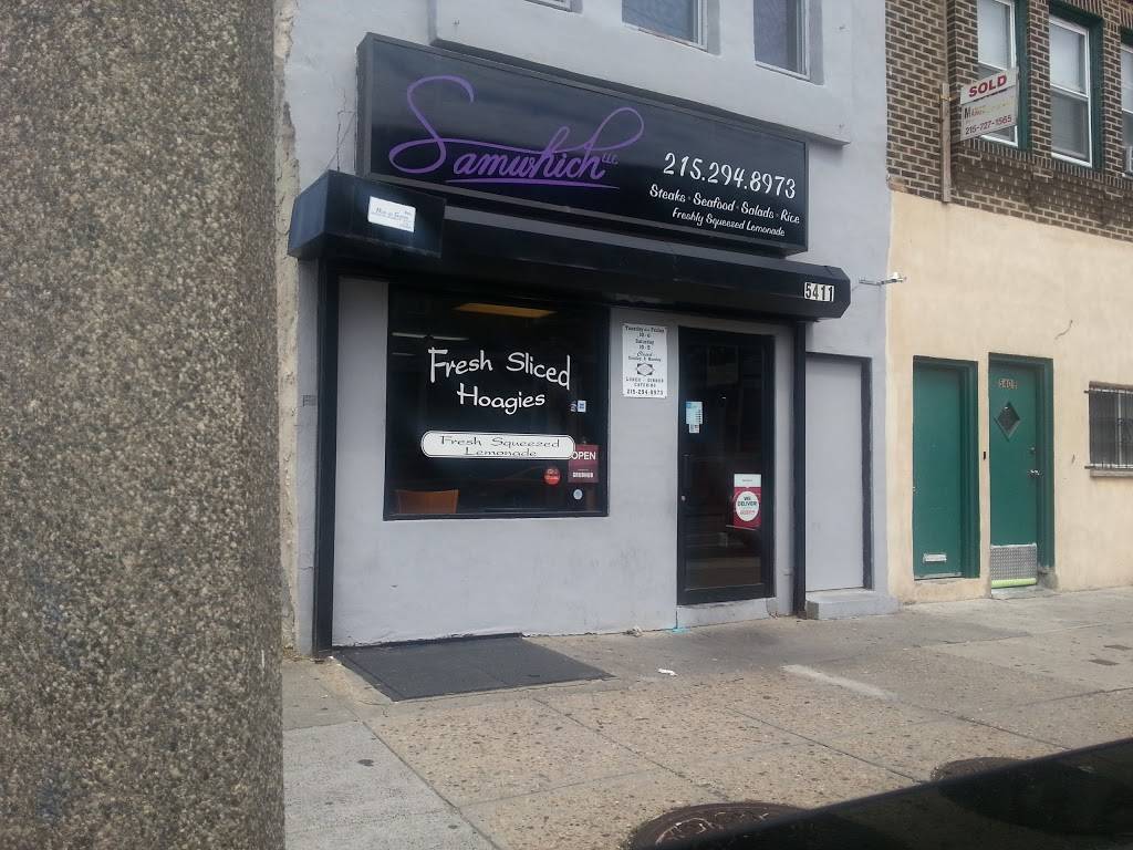 Samwhich | meal takeaway | 5411 Woodland Ave, Philadelphia, PA 19143, USA | 2152948973 OR +1 215-294-8973