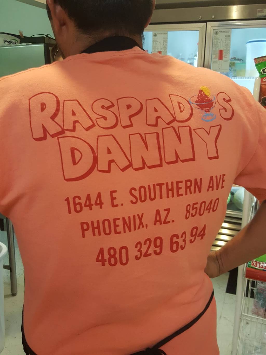 Raspados DANNY | restaurant | 1644 E Southern Ave, Phoenix, AZ 85040, USA | 4803296394 OR +1 480-329-6394