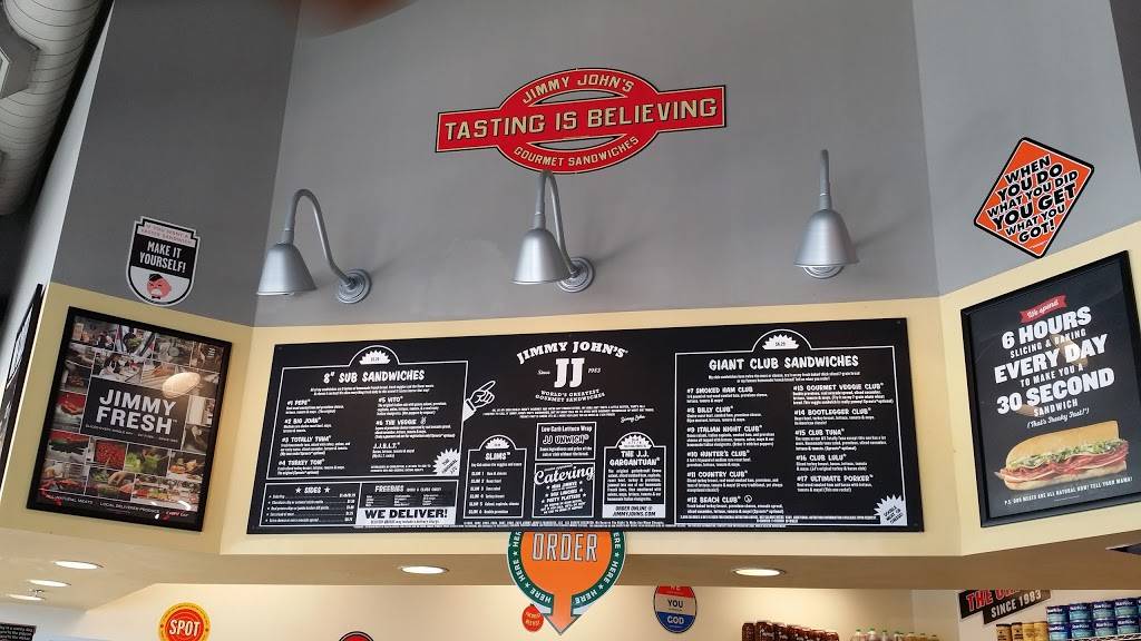 Jimmy Johns | meal delivery | 5950 Red Bug Lake Rd, Winter Springs, FL 32708, USA | 4073880931 OR +1 407-388-0931