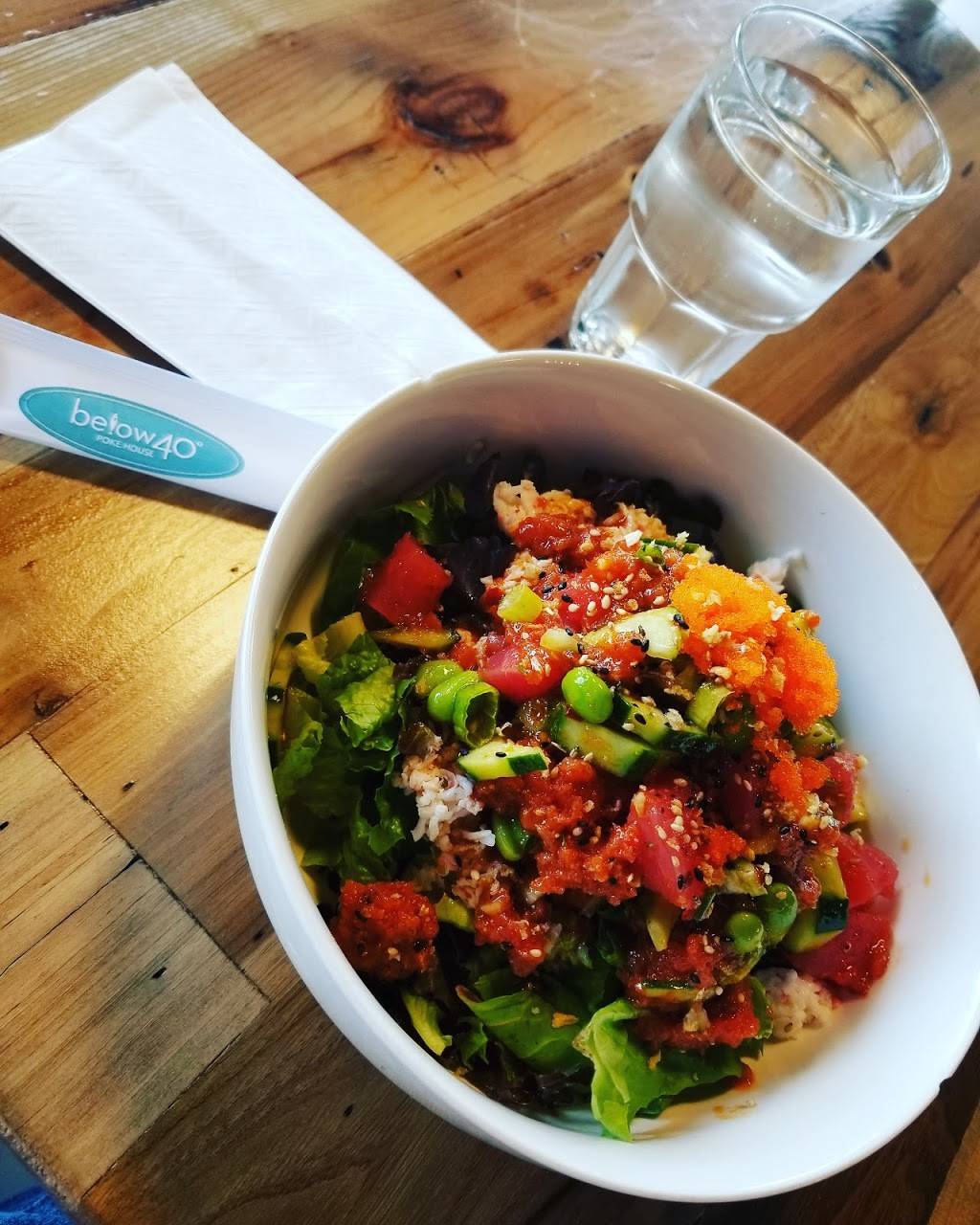 Below 40 Poke House | restaurant | 6935 Hillcrest Ave, Dallas, TX 75205, USA | 9728033993 OR +1 972-803-3993