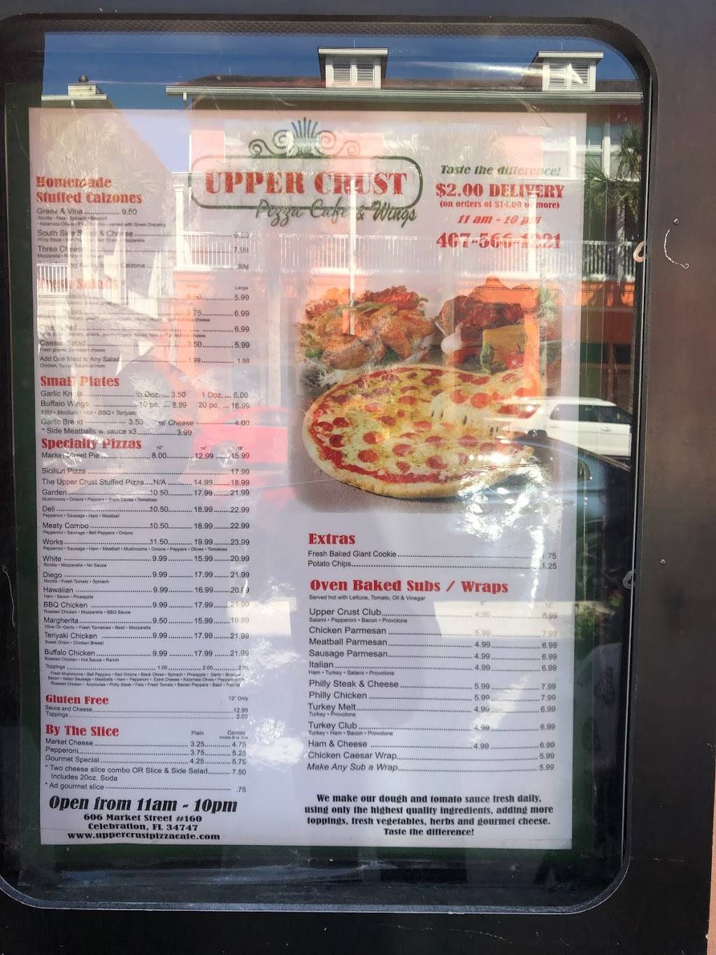 Calzones New York Style Pizza | restaurant | Market St, Celebration, FL 34747, USA | 4075661221 OR +1 407-566-1221