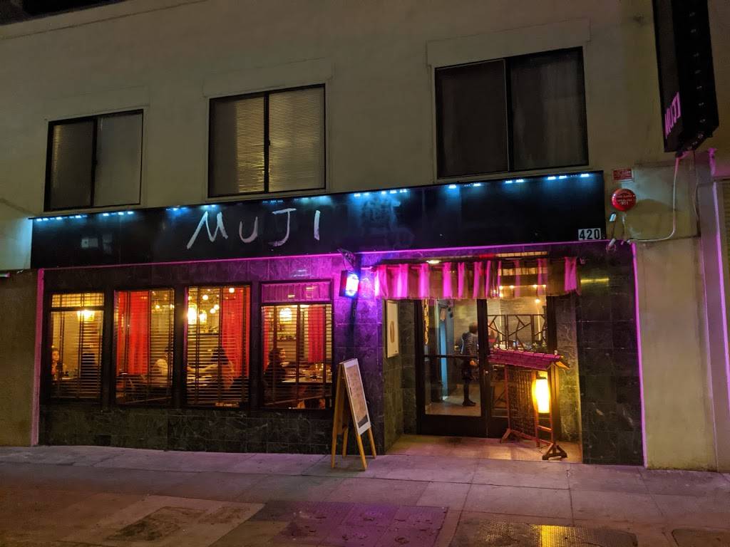 Izakaya MUJI | restaurant | 420 Judah St, San Francisco, CA 94122, USA | 4158899392 OR +1 415-889-9392