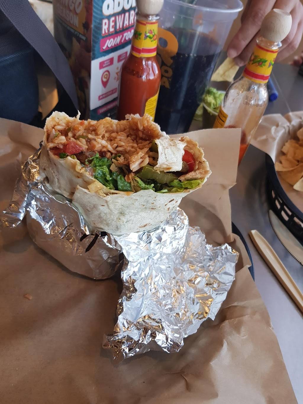 QDOBA Mexican Eats | restaurant | 6965 S Rainbow Blvd Suite 105, Enterprise, NV 89113, USA | 7028325540 OR +1 702-832-5540